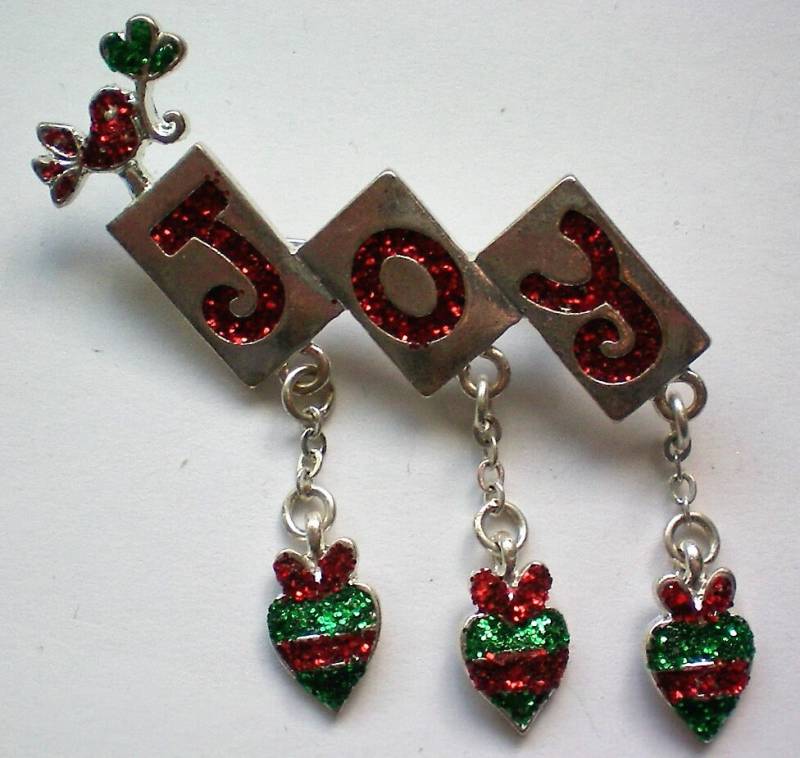 Freude Baumeln Pin Für Weihnachtsferien - 6097 von OldCastleTreasures