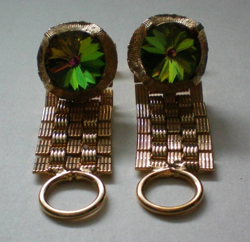 Wassermelone Rivoli Wrap Manschettenknöpfe - 3248 von OldCastleTreasures