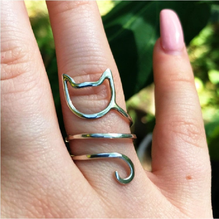 Katzen Ring Verstellbar Von Old Hippie Dave 925 Sterling Silber Jede Größe Super Weihnachtsgeschenk Kätzchen Katzen Ring Verstellbar Von Old Hippie Dave 925 Sterling Silber Jede Größe Super Weihnachtsgeschenk Kätzchen von OldHippieDaveJewelry