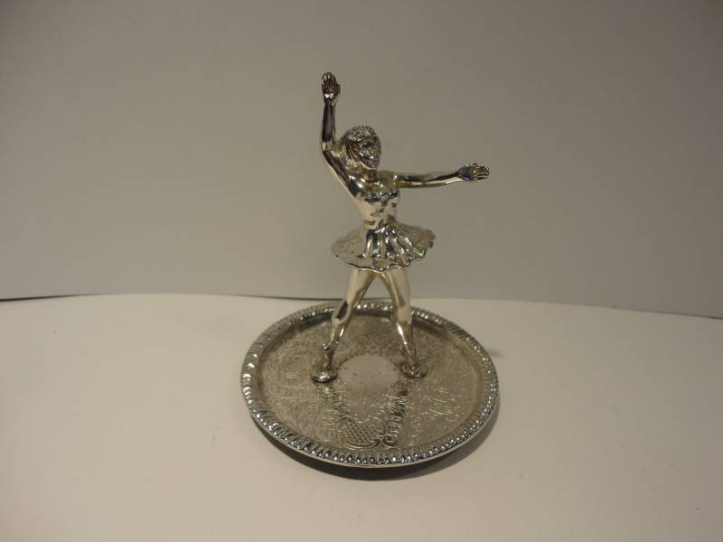 Silber Vergoldet Ballerina Ringhalter, Sammler Ring Halter, Vintage Ringhalter Silber Vergoldet Ballerina Ringhalter, Sammler Ring Halter, Vintage Ringhalter von OldIsNewAgainGifts