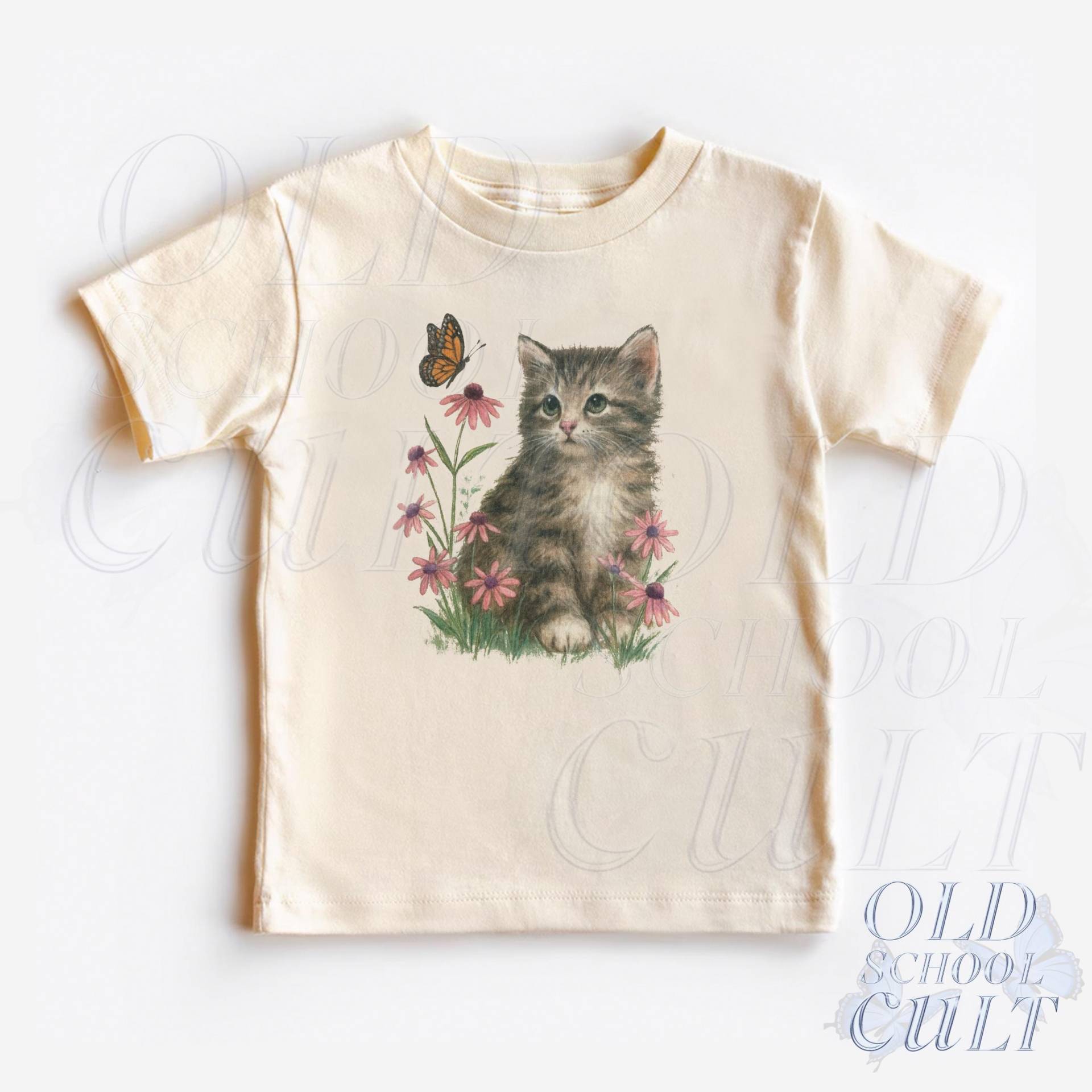 Katzen Schmetterling Kleinkind Shirt, Niedliche Kätzchen Liebhaber Kleidung, Boho Erwachsene, & Jugend T-Shirt, Kinder Familienshirts, Baby Bodysuit Katzen Schmetterling Kleinkind Shirt, Niedliche Kätzchen Liebhaber Kleidung, Boho Erwachsene, & Jugend T-Shirt, Kinder Familienshirts, Baby Bodysuit von OldSchoolCulture