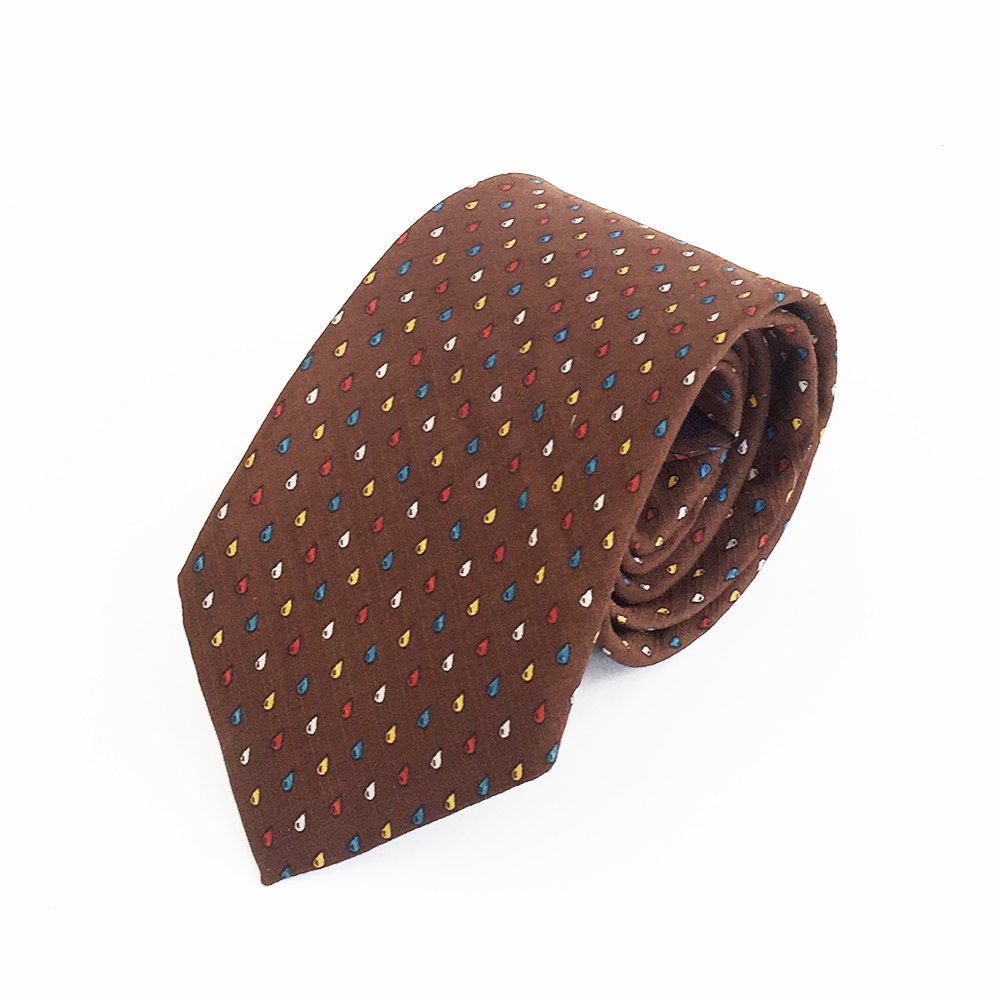 David Lawrence Krawatte High-End-Krawatte, Luxus Herren Krawatte, Stilvolle Trendige Designer Braune Krawatte von OldSchoolTies