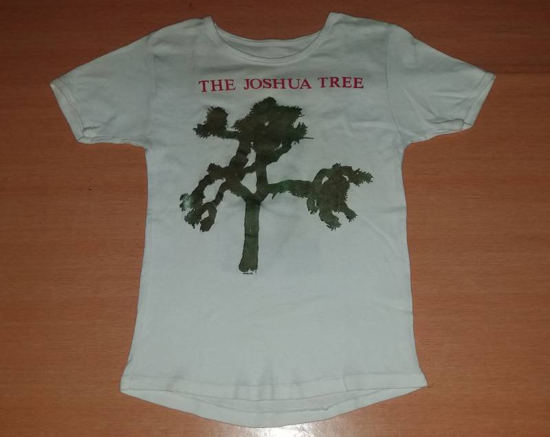 Jahrgang 1987 U2 The Joshua Tree Tour Konzert Promo Album Rare 80Er T-Shirt von OldSchoolZone
