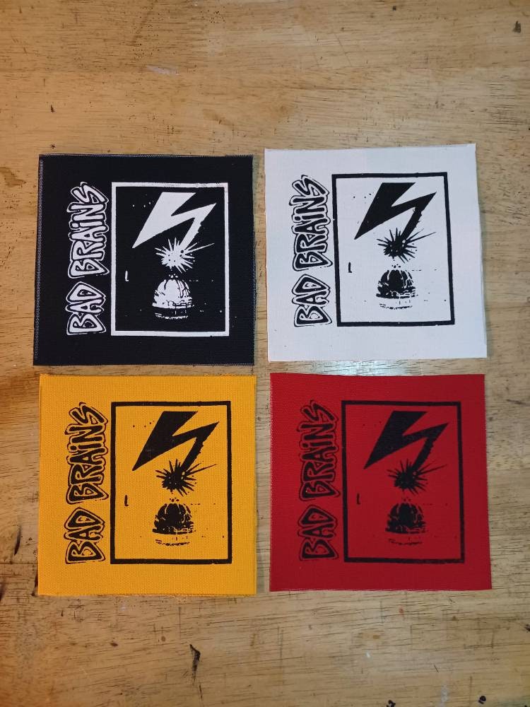 Bad Brains Punk-Patch von OldScratchJackets