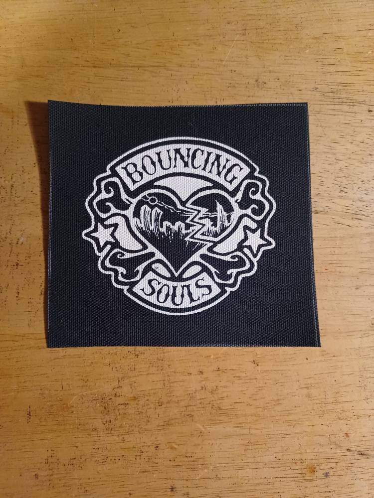 Bouncing Souls Punk Aufnäher Ententuch Leinwand von OldScratchJackets