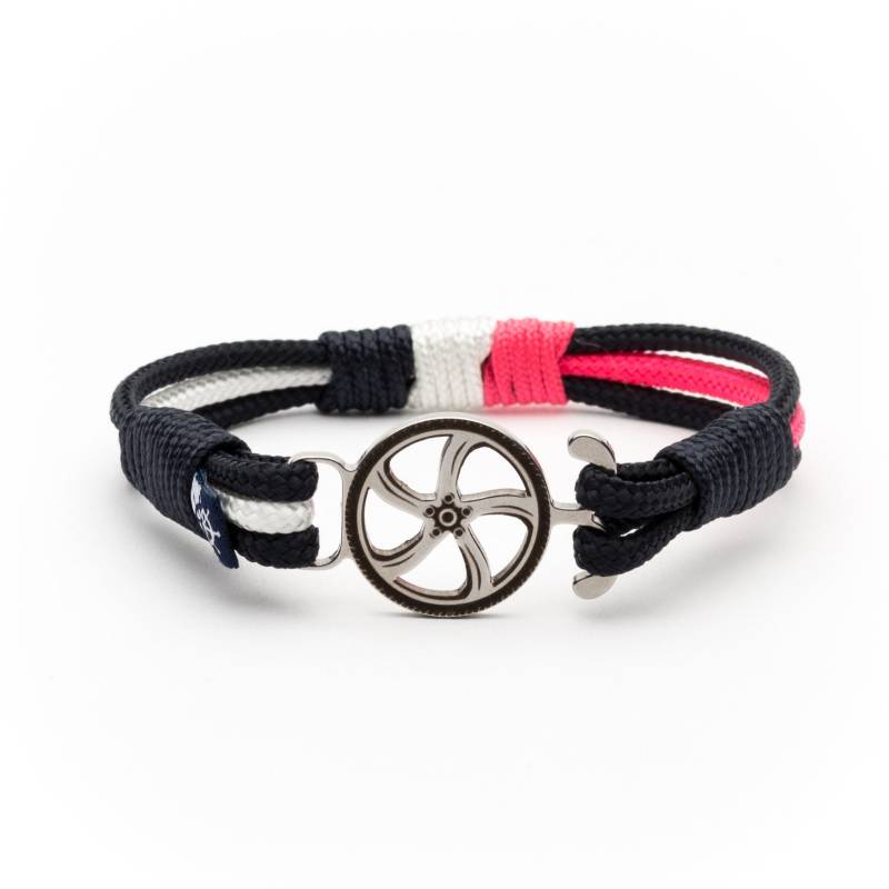 Formel 1 Damen Motorsport Armband Abbate Pink Geschenk Her Handmade Unikat Geburtstag Jahrestag Beste Freunde Auto Moto Biker Racing Schmuck von OldSkipper