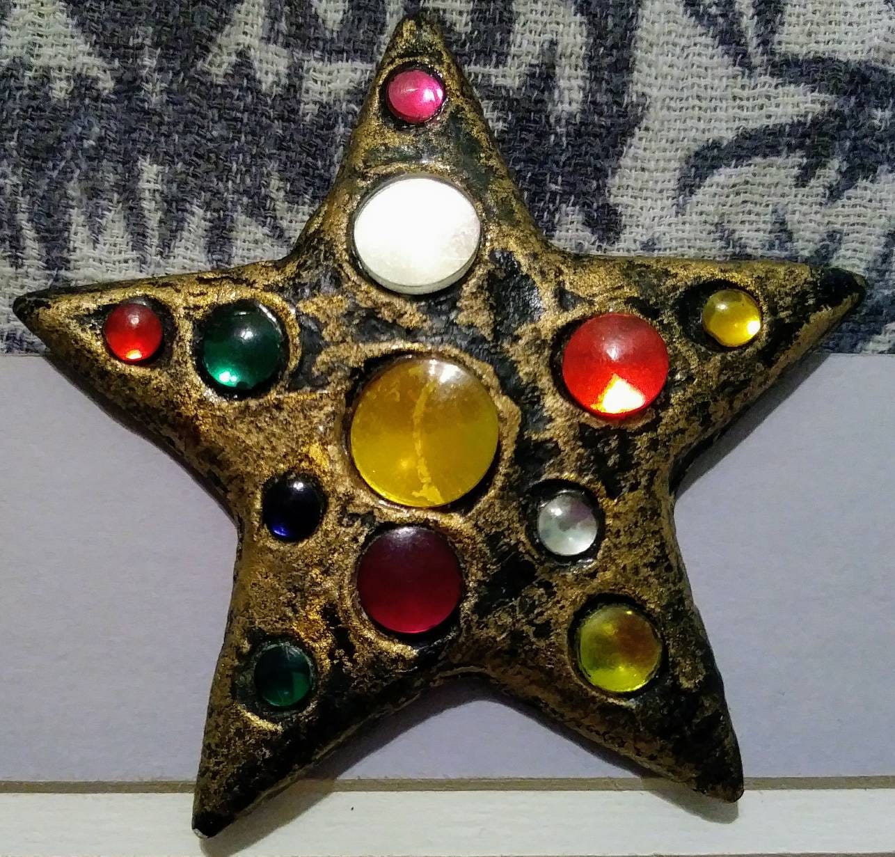 Große Gold Stern Pin 80Er Jahre Große Gold Stern Pin 80Er Jahre von OldStuffWeLike
