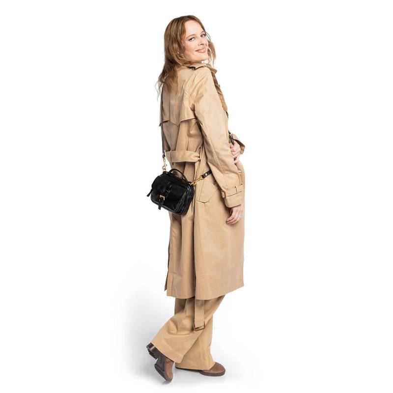 Handgefertigte Umhängetasche Aus Leder Vintage Style Ficus Tasche von OldTrendBrand