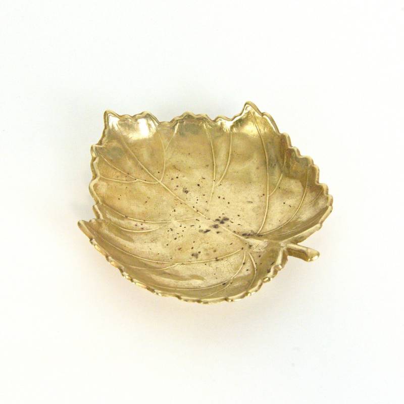 Messing Blatt - Ringschale Vintage Messing Blatt - Ringschale Vintage von OldWorldThrifts