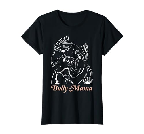 Bulldog Mama Bully Frenchie Terrier Design Hund Spaß T-Shirt von Olde English Bulldogge Outfit Damen Frauchen Hund