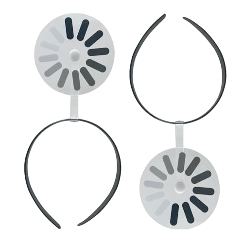 Lustige Haarbänder | Witzige Haarklammern Lade-Symbol Haarreifen - Haarschmuck Für Frauen Mädchen Männer Alltag Arbeit Make-up Partys Feiern Urlaub Konzerte Live Präsentationen von Oldmoom