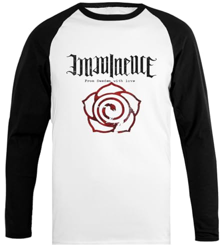 Imminence Form Sweden Baseball Unisex T-Shirt Weiß Schwarz Ärmelshirt von Oldrytee