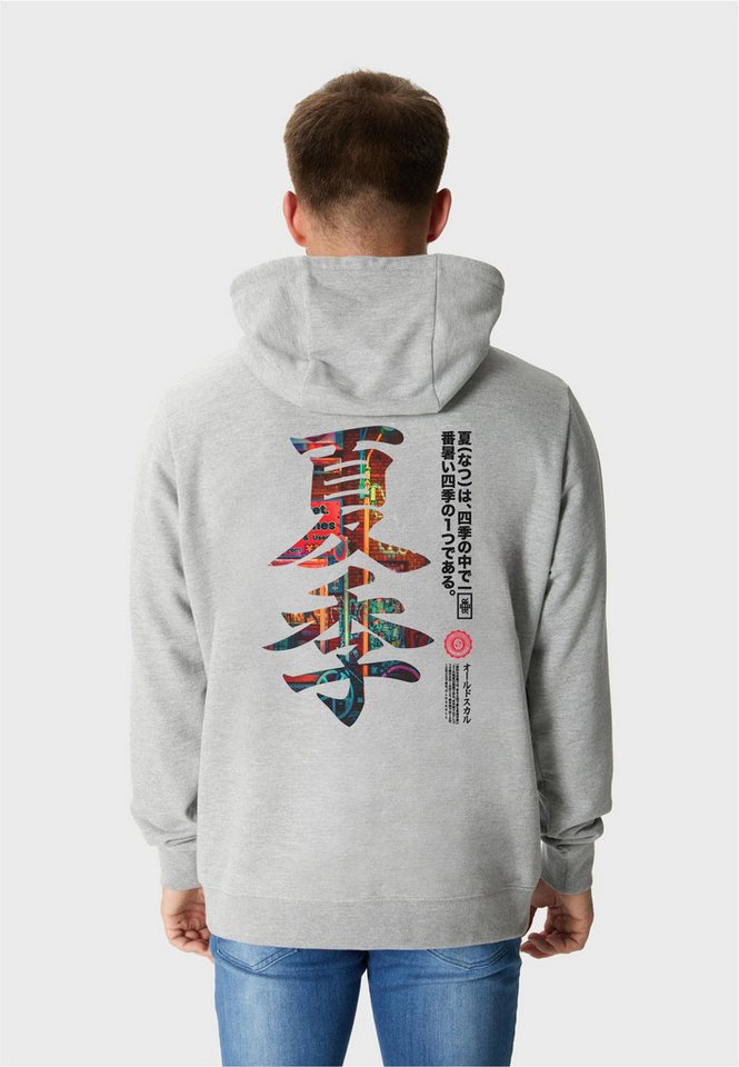 Oldskull Kapuzensweatshirt ASIAN KANJI STREET GRAPHIC mit fernöstlichem Motivprint von Oldskull