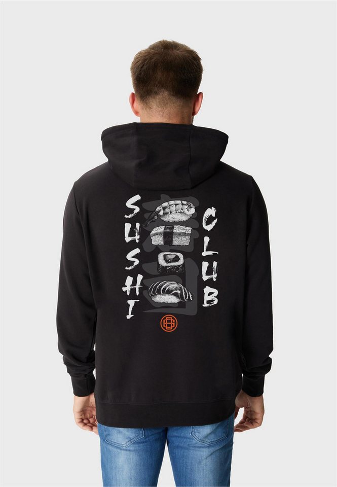 Oldskull Kapuzensweatshirt Asian Sushi Lover Graphic mit großem Rückenprint von Oldskull