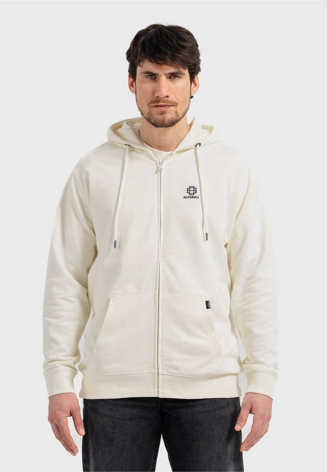 Oldskull Sweatjacke Basic Oldskull 25 Logo unverkennbare Oldskull-Optik von Oldskull