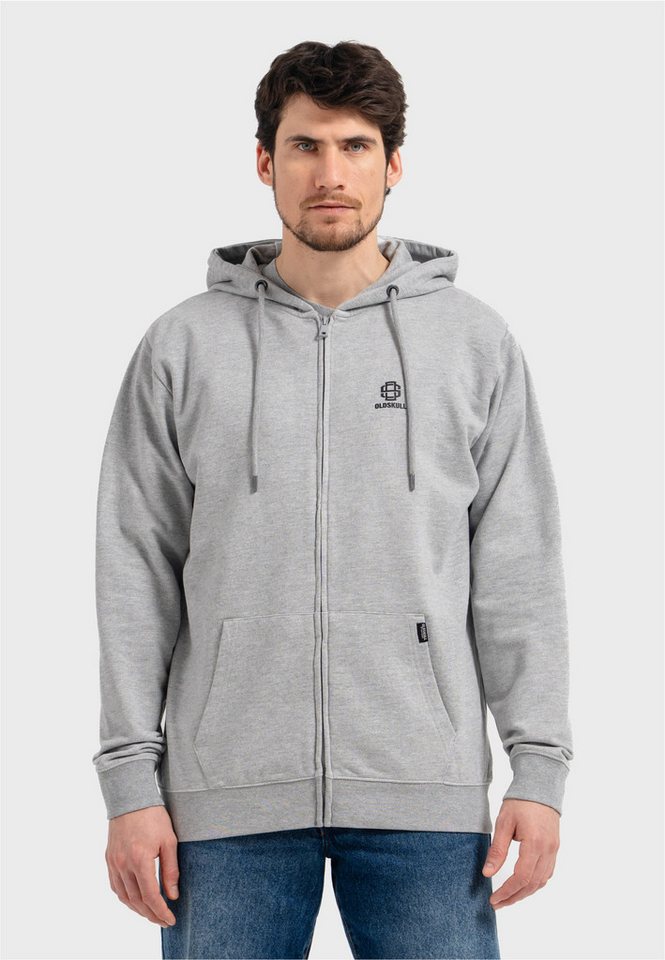 Oldskull Sweatjacke Basic Oldskull 25 Logo unverkennbare Oldskull-Optik von Oldskull