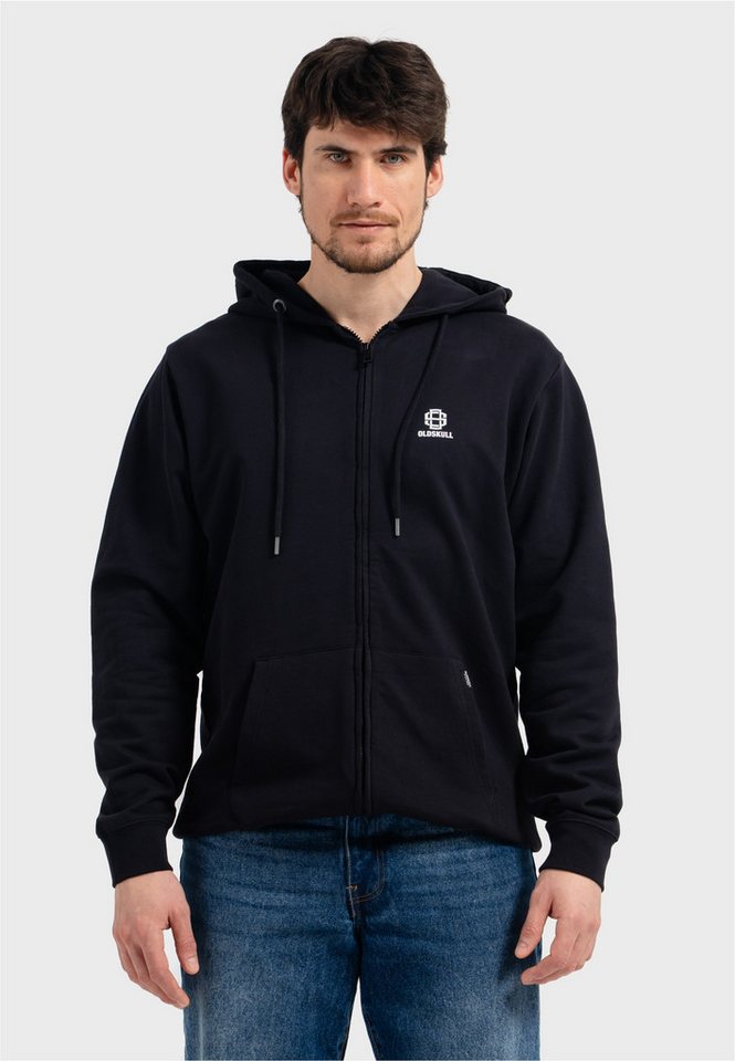 Oldskull Sweatjacke Basic Oldskull 25 Logo unverkennbare Oldskull-Optik von Oldskull