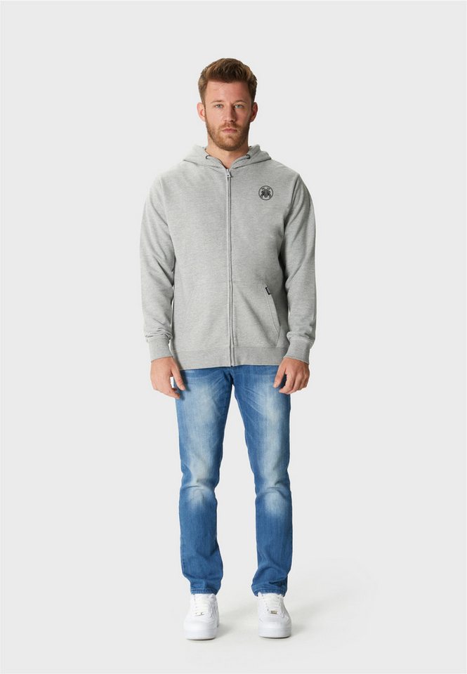 Oldskull Sweatjacke Basic Samurai (1-tlg) mit angesagtem Samurai-Print von Oldskull