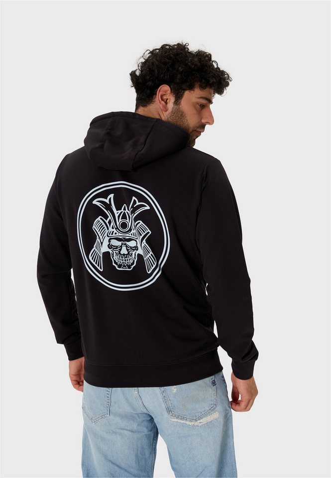 Oldskull Sweatjacke Basic Samurai (1-tlg) mit angesagtem Samurai-Print von Oldskull