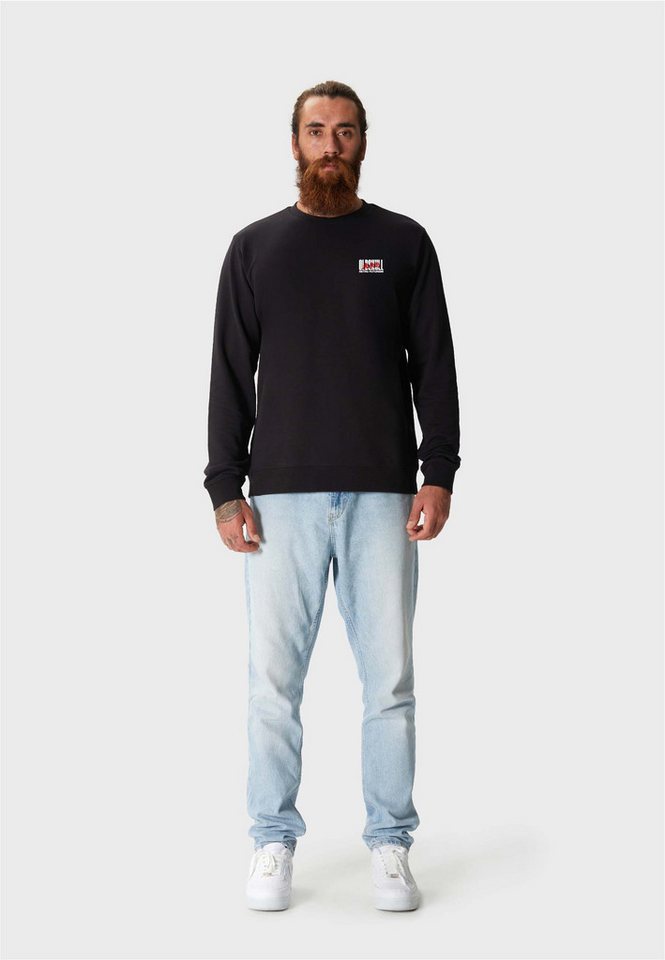 Oldskull Sweatshirt ASIAN FUTURISM RIDER (1-tlg) mit coolem Print von Oldskull