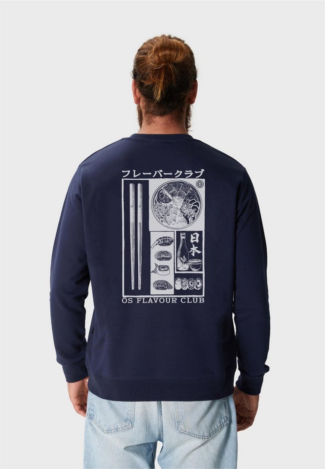 Oldskull Sweatshirt Asian Flavour Club Umami mit fernöstlichem Motivprint von Oldskull