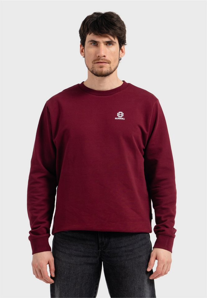 Oldskull Sweatshirt Basic Oldskull 25 Logo unverkennbare Oldskull-Optik von Oldskull