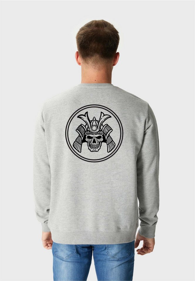 Oldskull Sweatshirt Basic Samurai Backprint Logo unverkennbare Oldskull-Optik von Oldskull