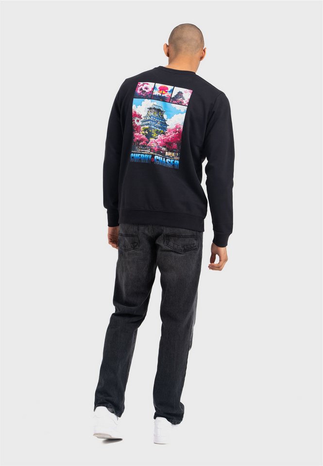 Oldskull Sweatshirt Retro Cherry Chaser Logo Graphic im zeitlosen Retro-Design mit Vintage-Print von Oldskull