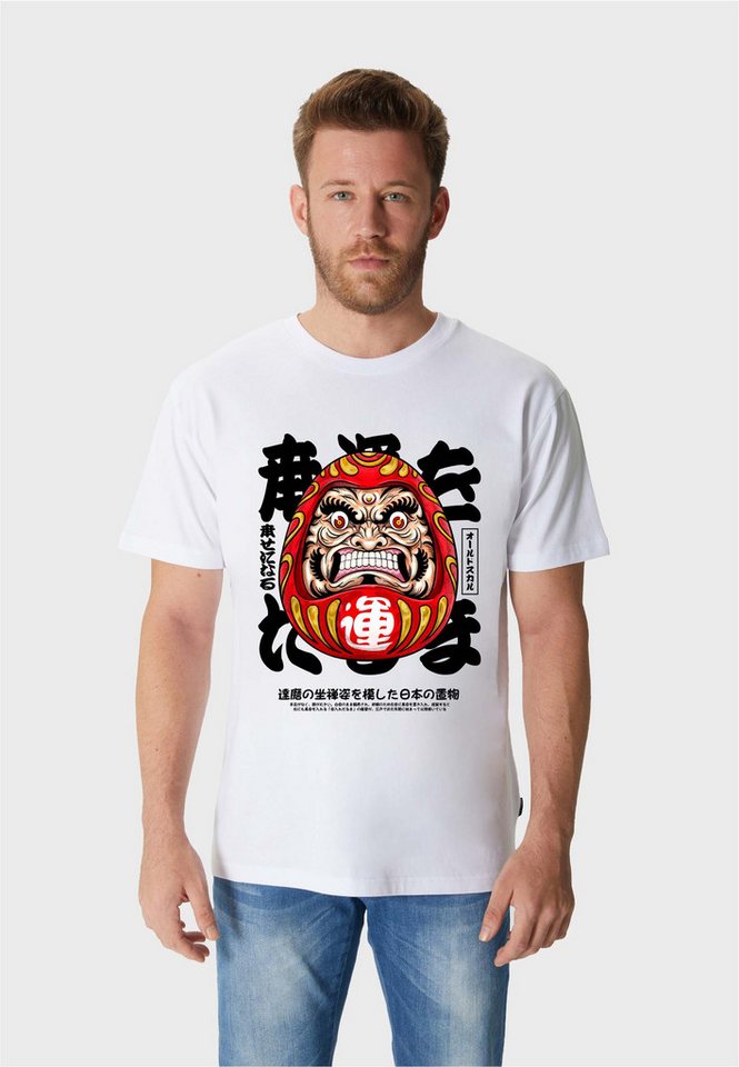 Oldskull T-Shirt ASIAN FURIOUS DARUMA GRAPHIC (1-tlg) mit coolem Frontprint von Oldskull