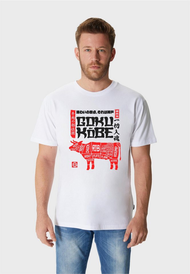 Oldskull T-Shirt Asian Kobe Beef mit fernöstlichem Motiv von Oldskull