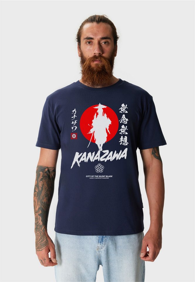 Oldskull T-Shirt Asian Silent Blade Kanazawa mit fernöstlichem Print von Oldskull