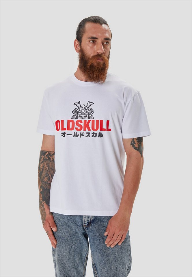 Oldskull T-Shirt Basic Classic Samurai Logo (1-tlg) mit tollem Logo-Print von Oldskull