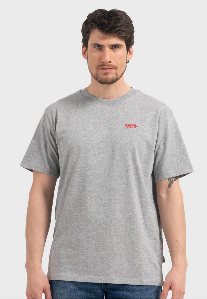 Oldskull T-Shirt Basic Osk (1-tlg) mit klassischem Rundhalsausschnitt von Oldskull