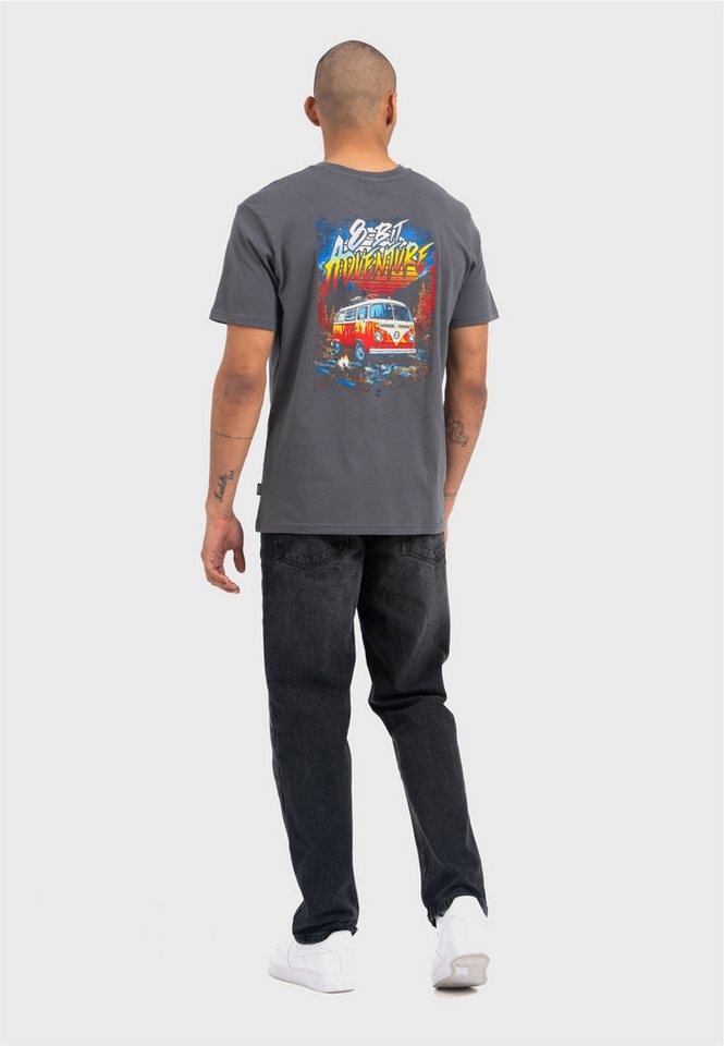 Oldskull T-Shirt Retro Roadtrip Logo Graphic im zeitlosen Retro-Design mit Vintage-Print von Oldskull