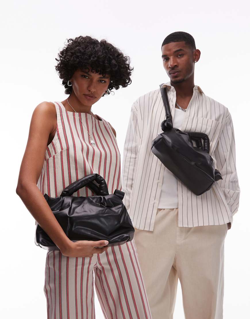 OLEND - Ona - Kleine Umhängetasche in Schwarz mit vielseitigen Tragemöglichkeiten von Olend