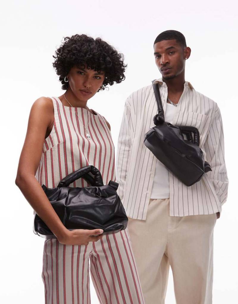 OLEND - Ona - Kleine Umhängetasche in Schwarz mit vielseitigen Tragemöglichkeiten von Olend