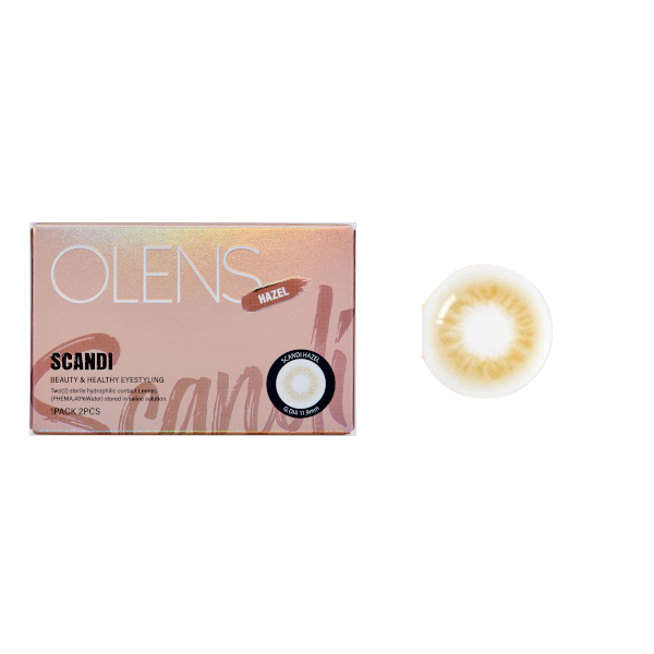 Olens - Scandi 1 mois - Hazel - 2stücke - -3.50 von Olens