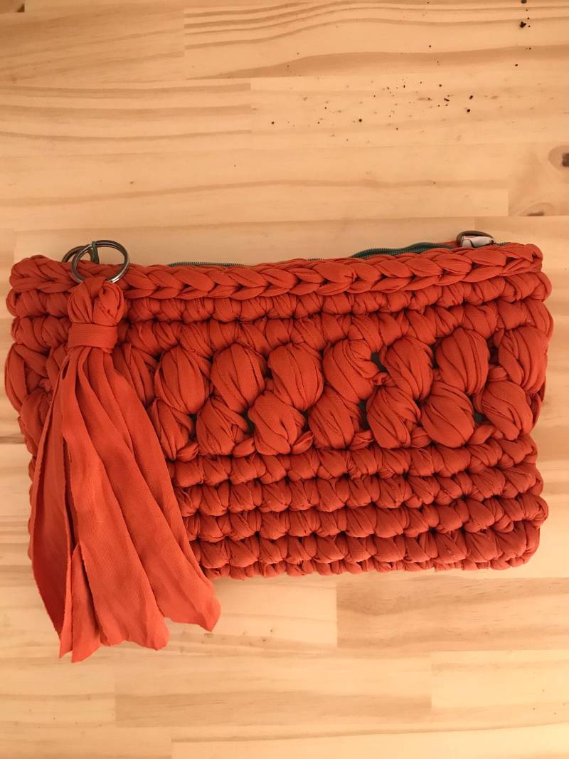 Tasche Orange Popcorn von OlguixAlcazar