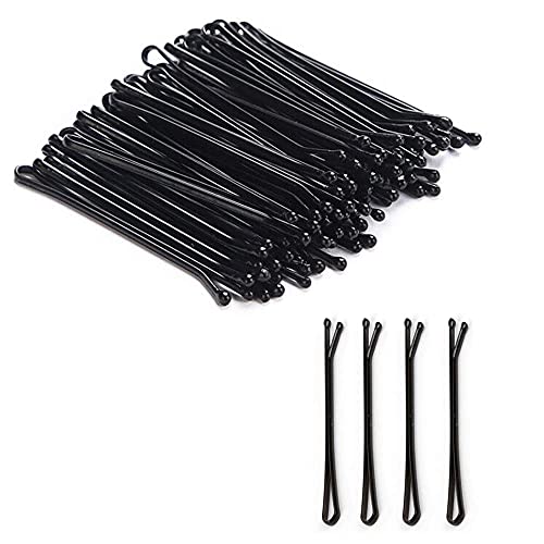 200 Stück Haarspangen Haarnadeln, 2.17 inch Metall Wellenform Haarklammern Bobby Pins für Mädchen und Frauen, Schwarz 200 Stück Haarspangen Haarnadeln, 2.17 inch Metall Wellenform Haarklammern Bobby Pins für Mädchen und Frauen, Schwarz von Olisang