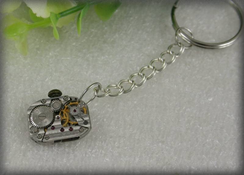 steampunk Uhrwerk Schlüsselbund von Olisava