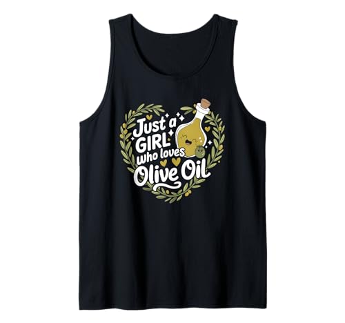 Nur EIN Mädchen, das Olivenöl liebt Tank Top Nur EIN Mädchen, das Olivenöl liebt Tank Top von Olive Oil Greece