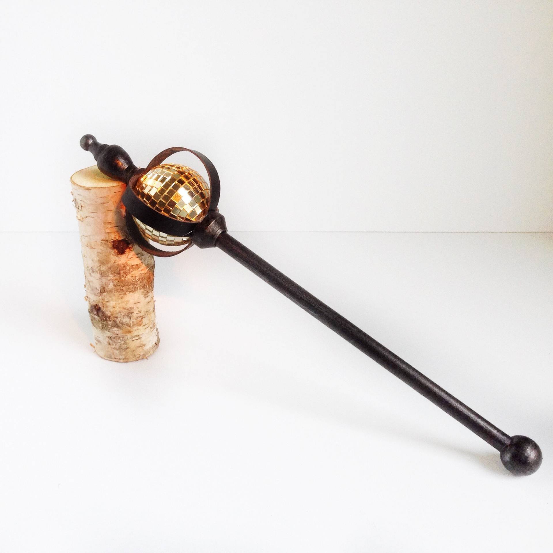 Wo Die Wilden Dinge Sind Zepter, Zauberstab, 16 "Oder 24", Cosplay, Erwachsener, Wild One, Max, König, Thing Kostüm, Disco Ball Wo Die Wilden Dinge Sind Zepter, Zauberstab, 16 "Oder 24", Cosplay, Erwachsener, Wild One, Max, König, Thing Kostüm, Disco Ball von OliveAndEggplant