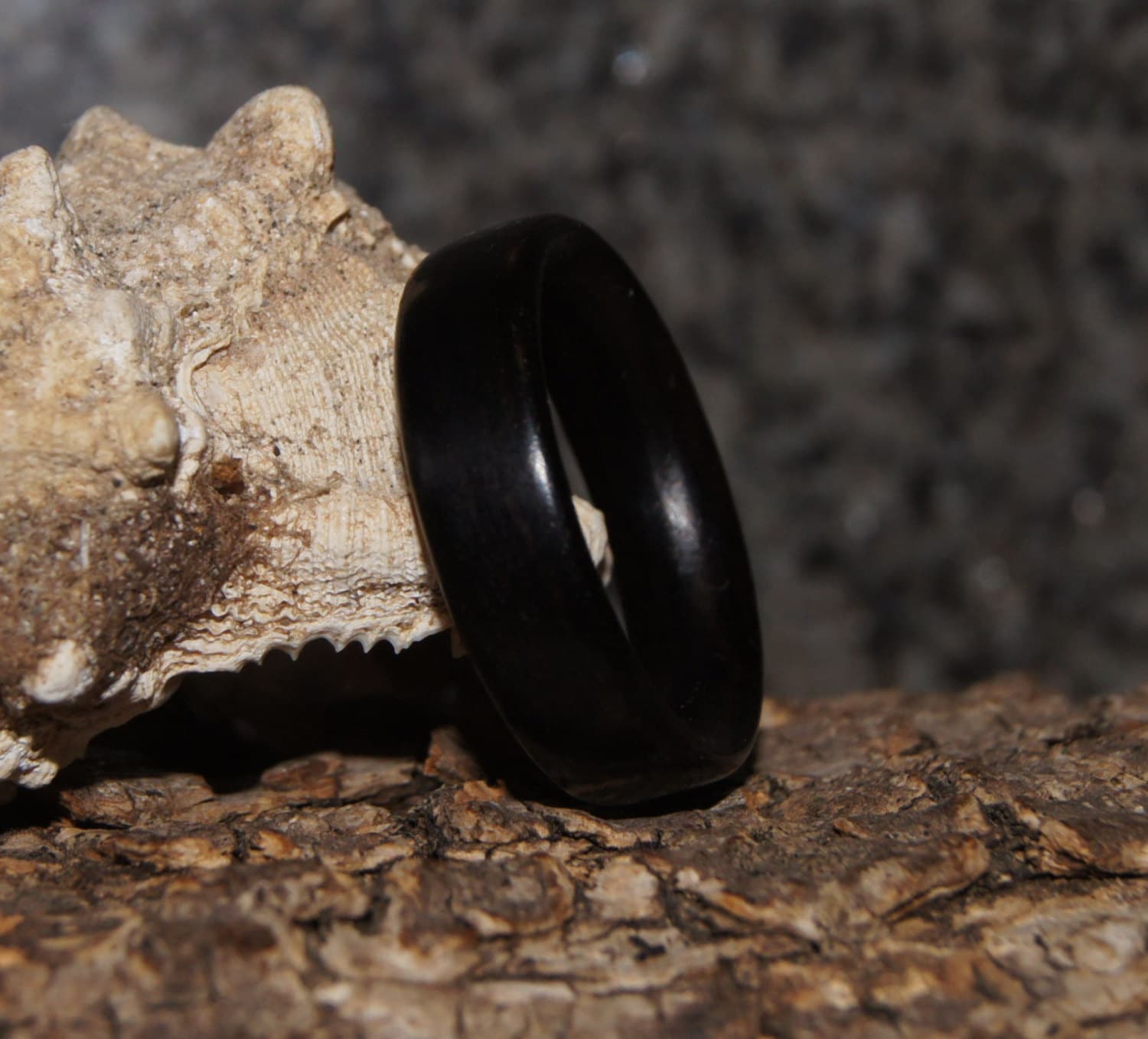 Ebenholzring - Jede Größe Ebenholzring - Jede Größe von OliveWoodJewellery