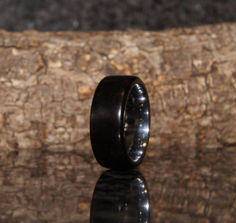 Ebenholz & Wolfram Ring Ebenholz & Wolfram Ring von OliveWoodJewellery