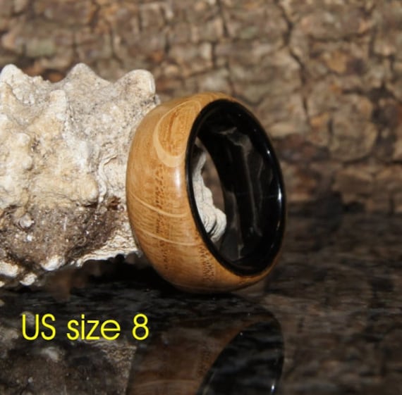 Eichenholz Und Keramikring, Eiche Wolfram, Verschiedene Größen Eichenholz Und Keramikring, Eiche Wolfram, Verschiedene Größen von OliveWoodJewellery