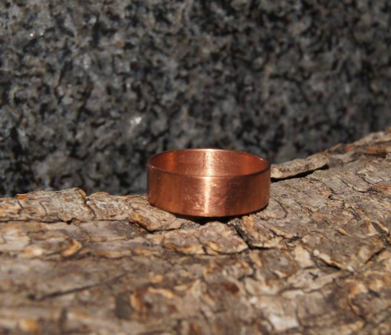 Kupfer Ringschiene, Unisex Ringschiene - Jeder Größe Kupfer Ringschiene, Unisex Ringschiene - Jeder Größe von OliveWoodJewellery