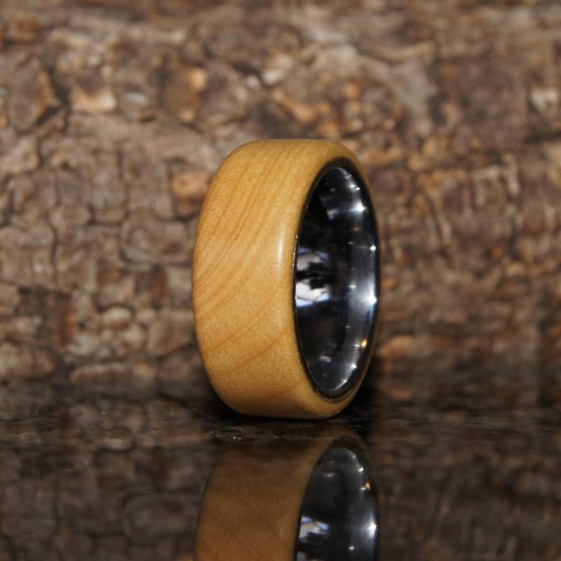 Oliven Holz & Wolfram Ring Oliven Holz & Wolfram Ring von OliveWoodJewellery