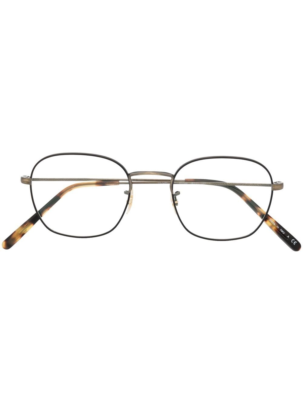 Oliver Peoples Eckige Allinger Brille - Braun von Oliver Peoples