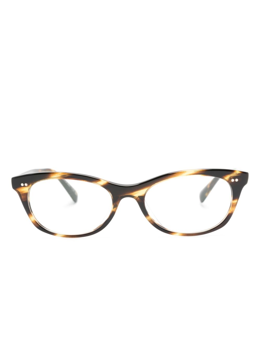 Oliver Peoples Eckige Dezerai Sonnenbrille - Braun von Oliver Peoples