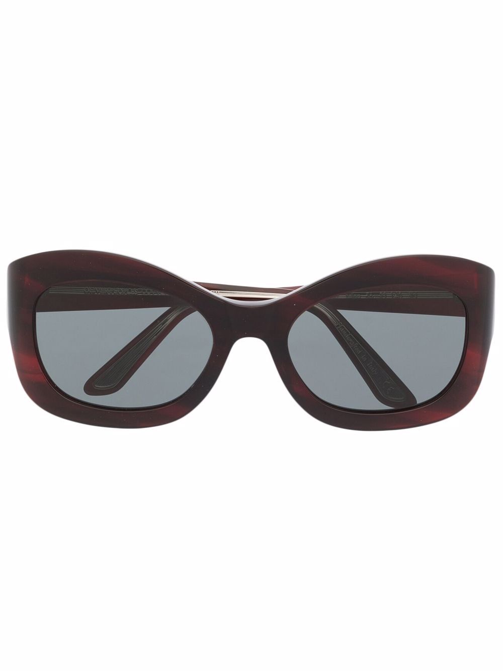 Oliver Peoples Edina Cat-Eye-Sonnenbrille - Rot von Oliver Peoples